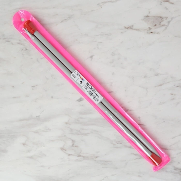 Loren Crafts 9 mm 35 cm Klasik Alüminyum Örgü Şişi