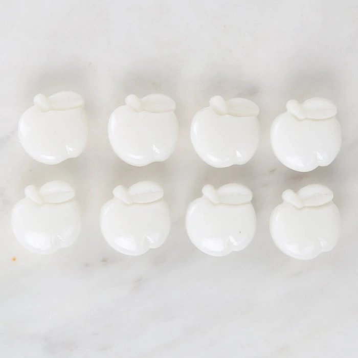 Loren Crafts Beyaz 8li Düğme - 3001