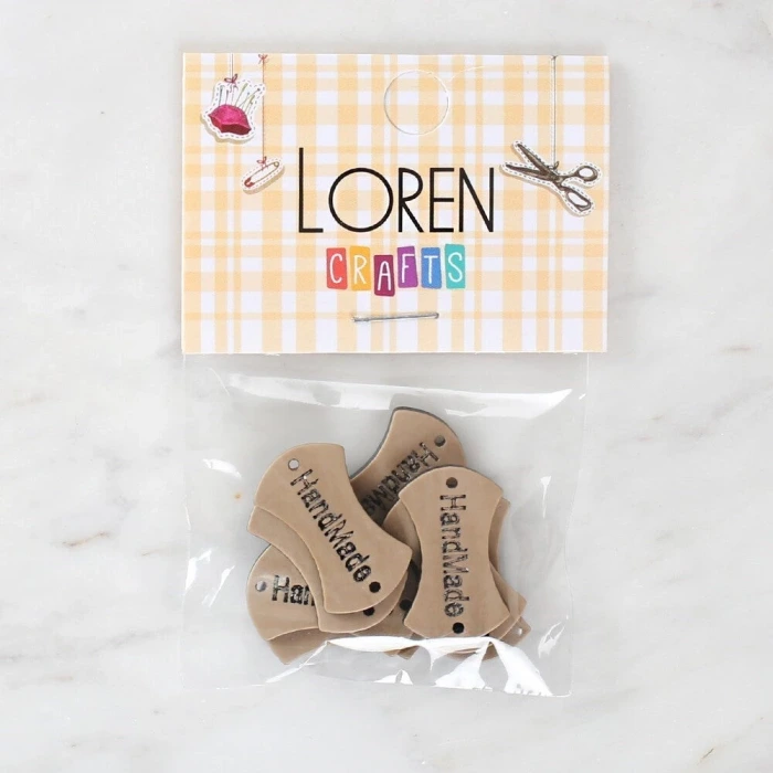 Loren Crafts Handmade 8li Düğme - 1612