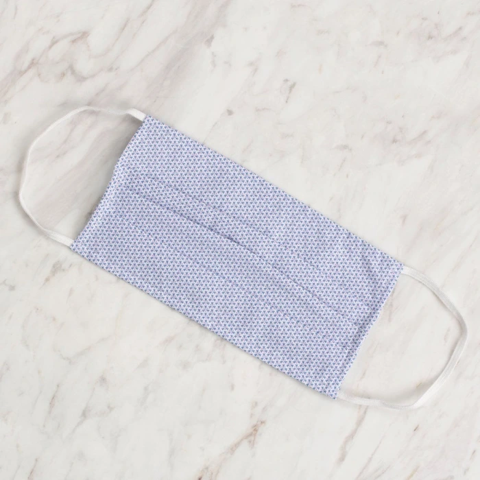 Loren Crafts Mavi Kumaş Maske