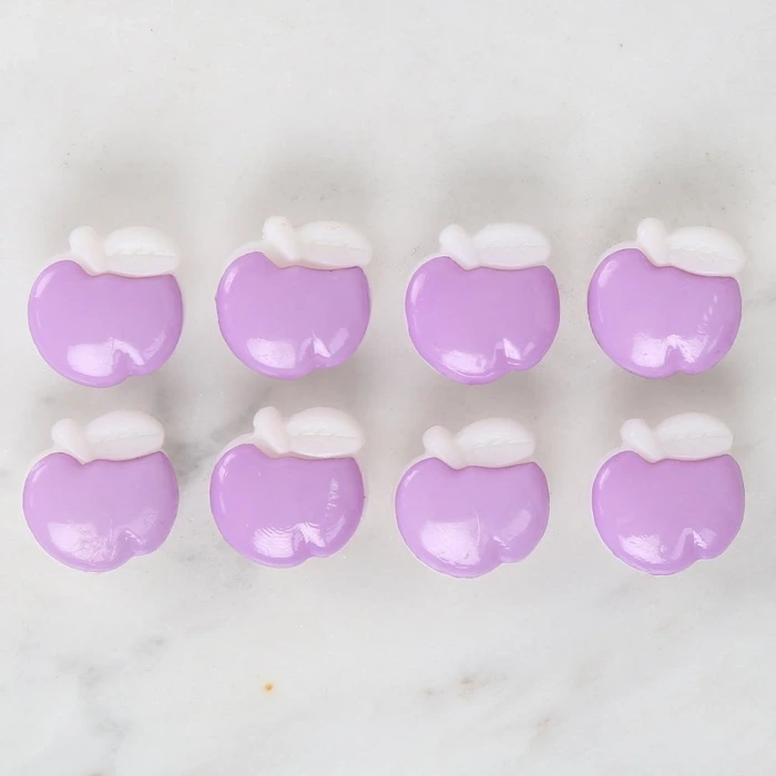 Loren Crafts Mor 8li Düğme - 3003