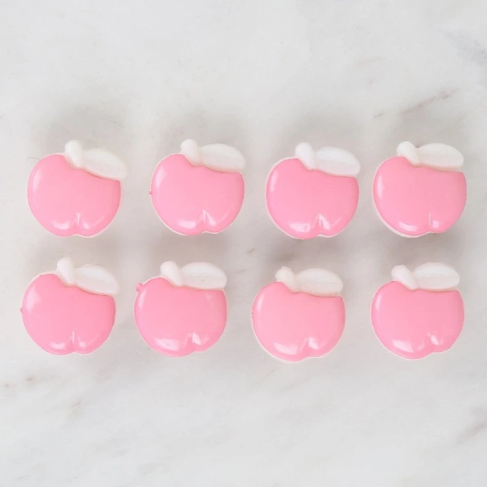 Loren Crafts Pembe 8li Düğme - 3004