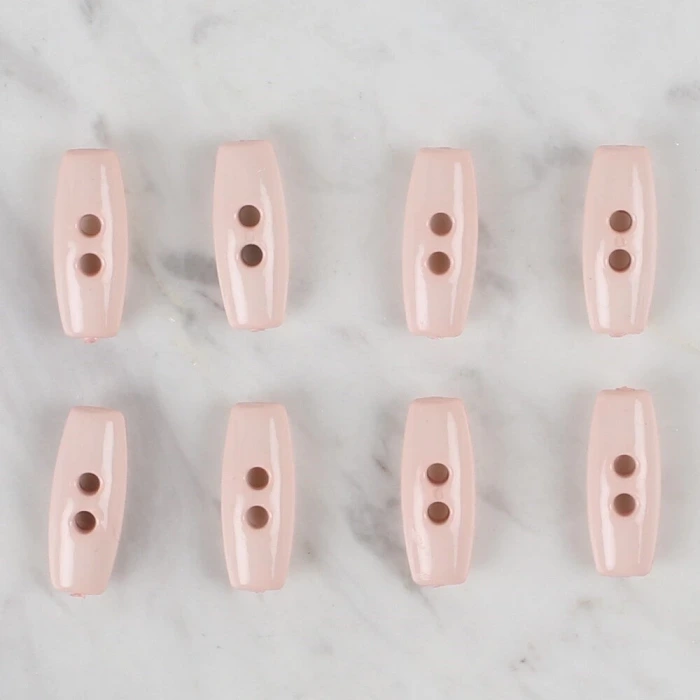 Loren Crafts pudra pembe 8 li çoban düğmesi - 70