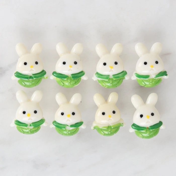 Loren Crafts Yeşil 8li Düğme - 3031