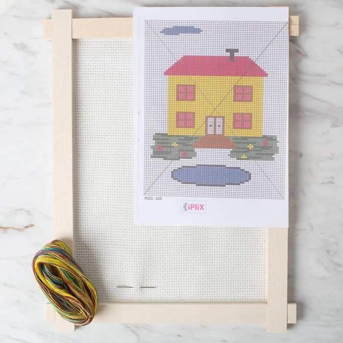 Loren Etamin İşleme Panosu Kiti Villa - Kod:235