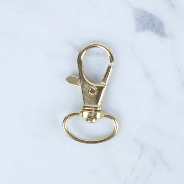 Loren Papağan Klipsi Altın Anahtarlık 5 li Paket