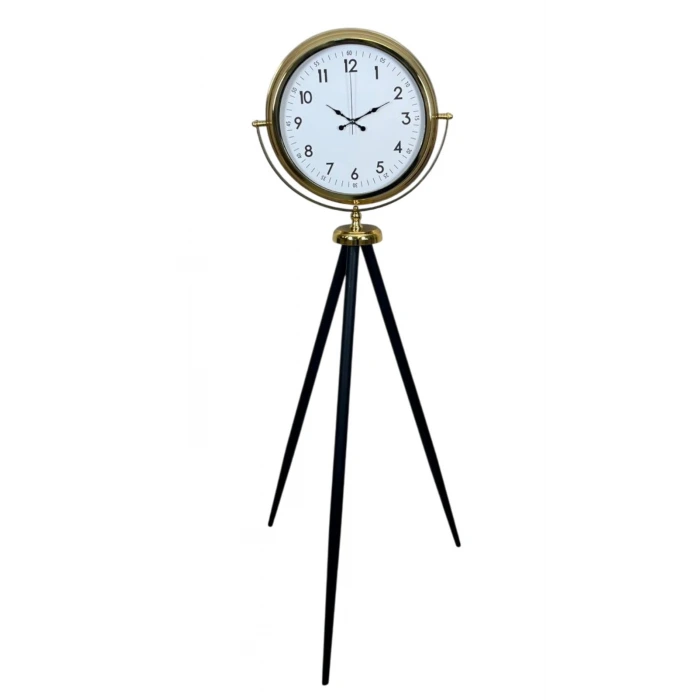 Luxury Gold Tripod Ayaklı Saat