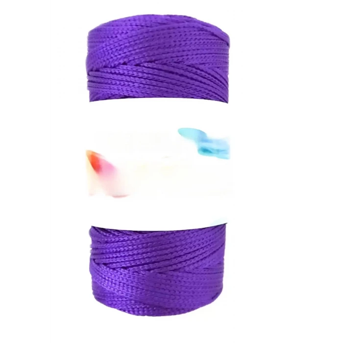 Makrome İpi 3mm Polyester Mor