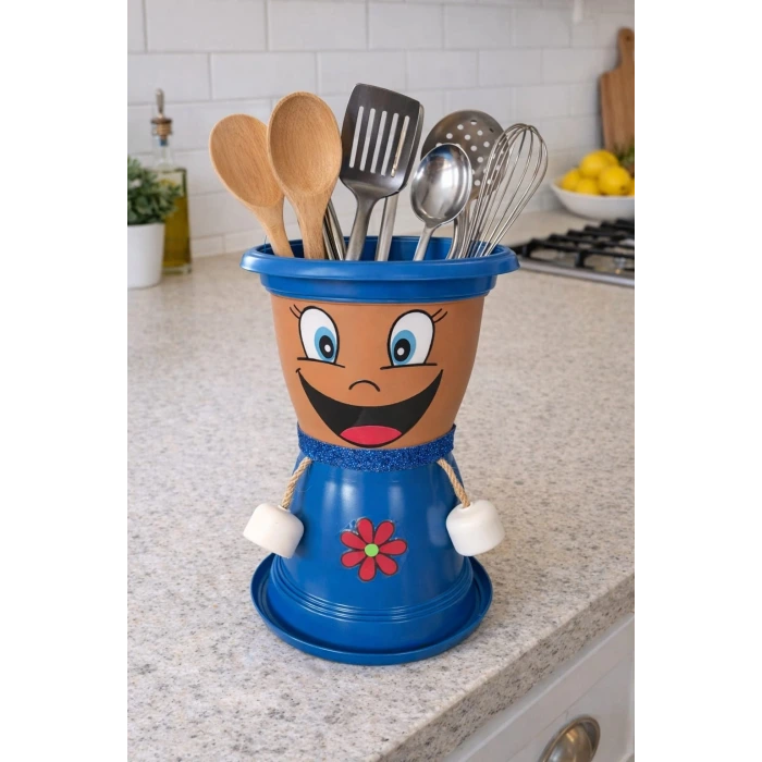 MAVİŞKO VİLLA DEKORATİF SAKSI 1,7 Litre