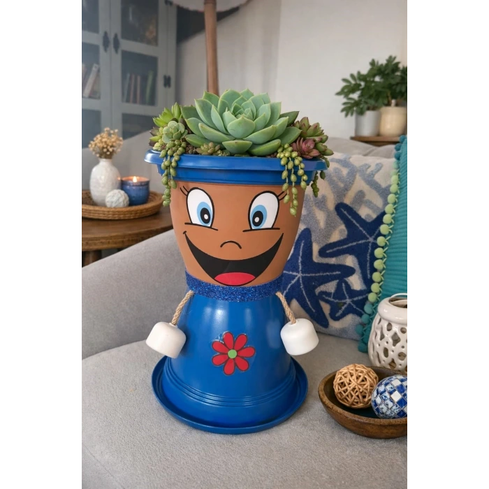 MAVİŞKO VİLLA DEKORATİF SAKSI 1,7 Litre