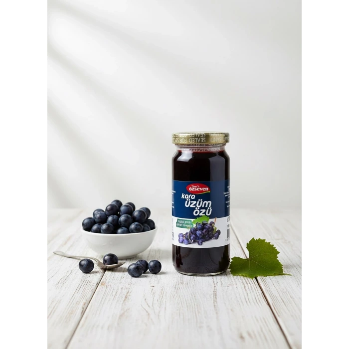 Özseven Kara Üzüm Özü 300gr - %100Doğal - Şeker İlavesiz