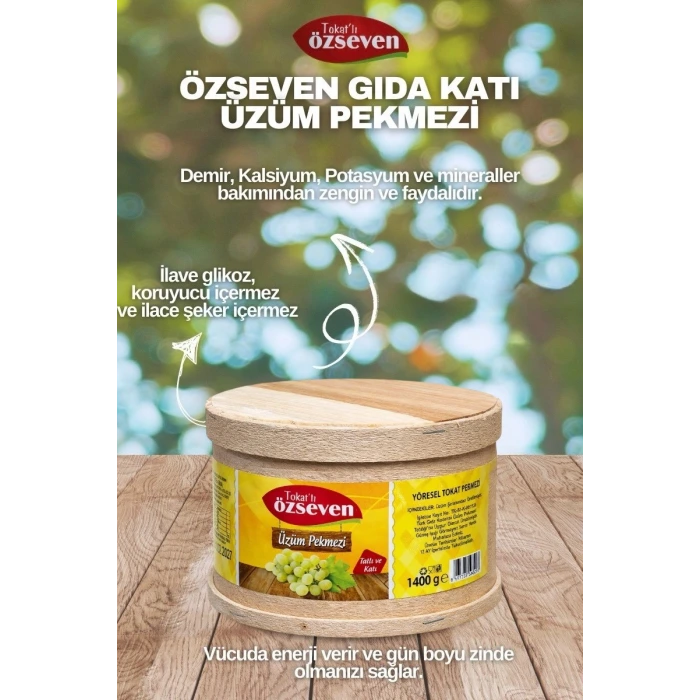 Özseven Katı Üzüm Pekmezi 1400gr