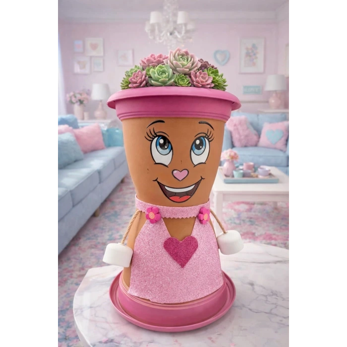 PEMBE SULTAN  Saksı 1,7 Litre