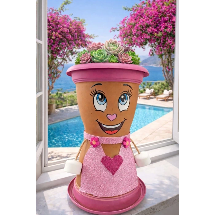 PEMBE SULTAN  Saksı 1,7 Litre