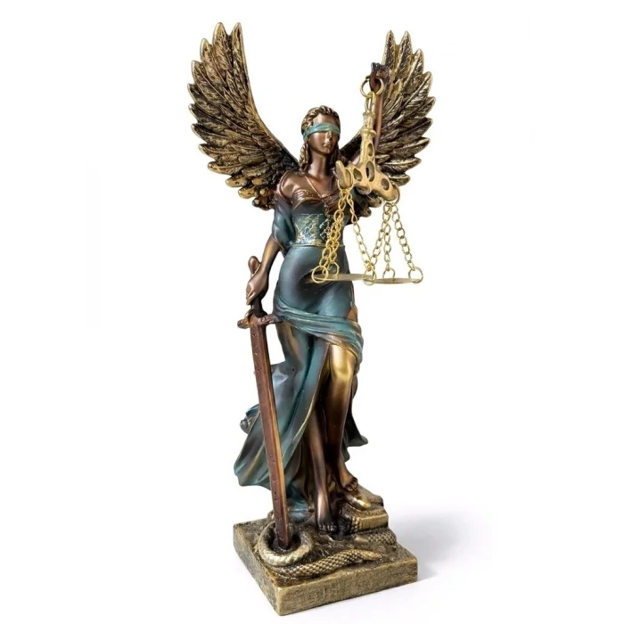 Polyester Kanatlı Adalet Biblosu