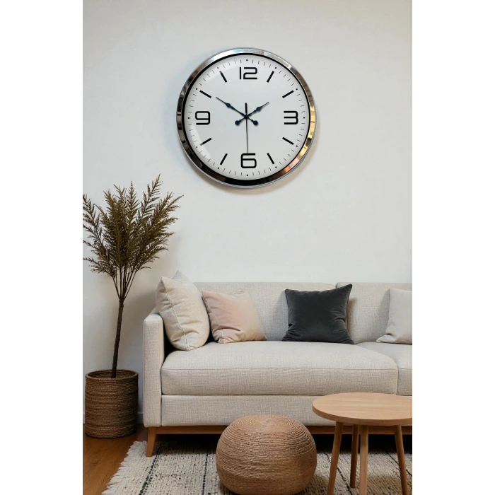 Prestij Krom Metal 40 Cm Duvar Saati