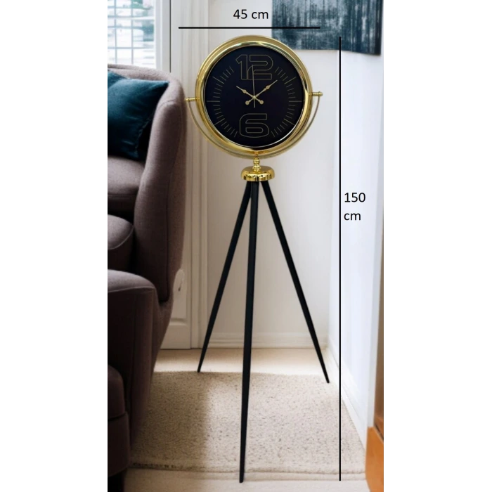 Prime Gold Şık Tripod Ayaklı Saat