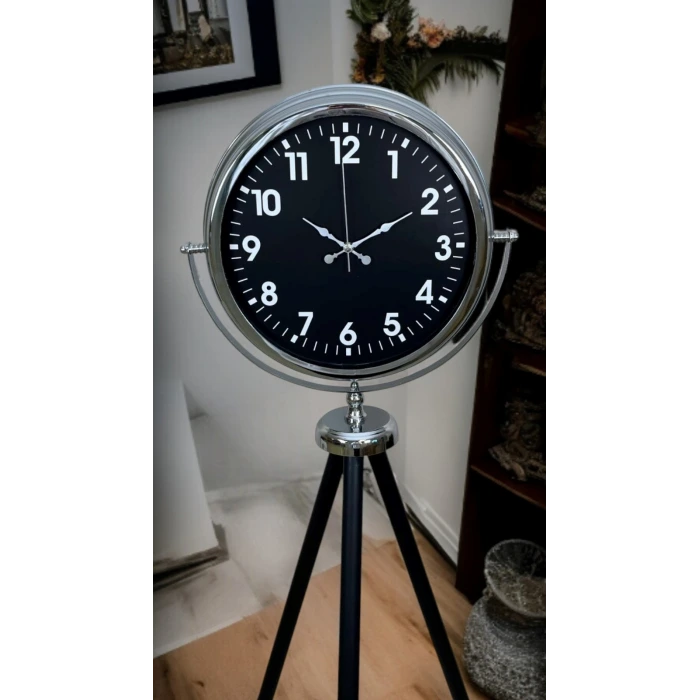 Prime Krom Tripod Ayaklı Saat