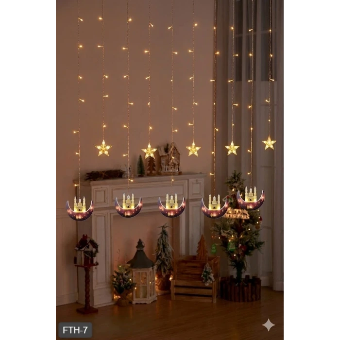 Ramazan Perde LED Işık 3 Metre