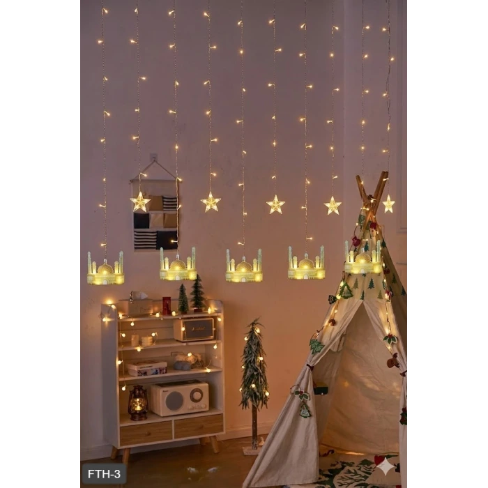 Ramazan Perde LED Işık 3 Metre