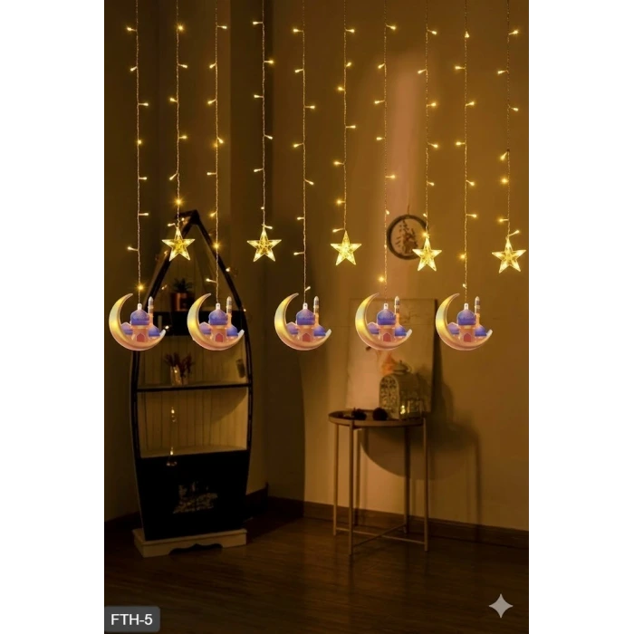 Ramazan Perde LED Işık 3 Metre