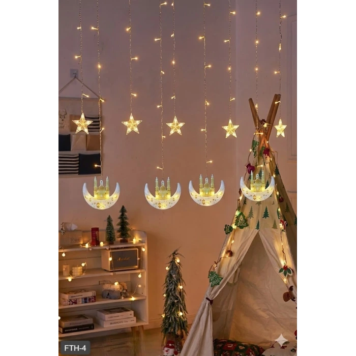 Ramazan Perde LED Işık 3 Metre