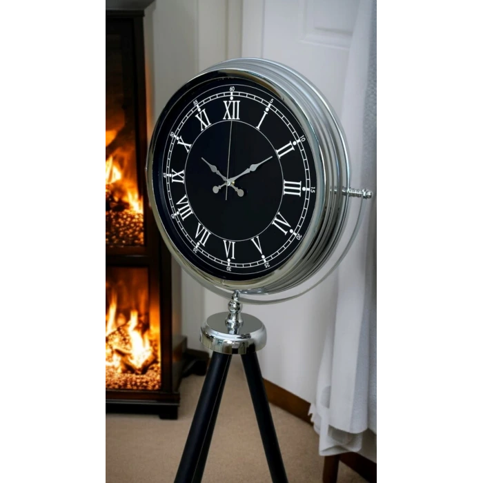 Regal Krom Tripod Ayaklı Saat