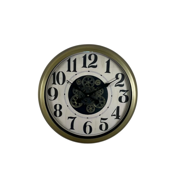 Retro Prime Classic 60 Cm Çarklı Duvar Saati