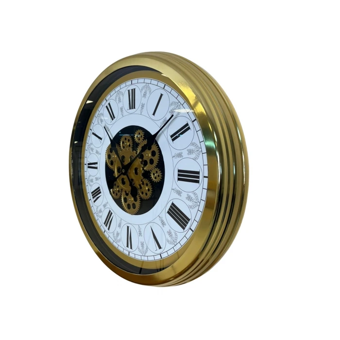 Royal Legacy Gold 60 Cm Çarklı Duvar Saati