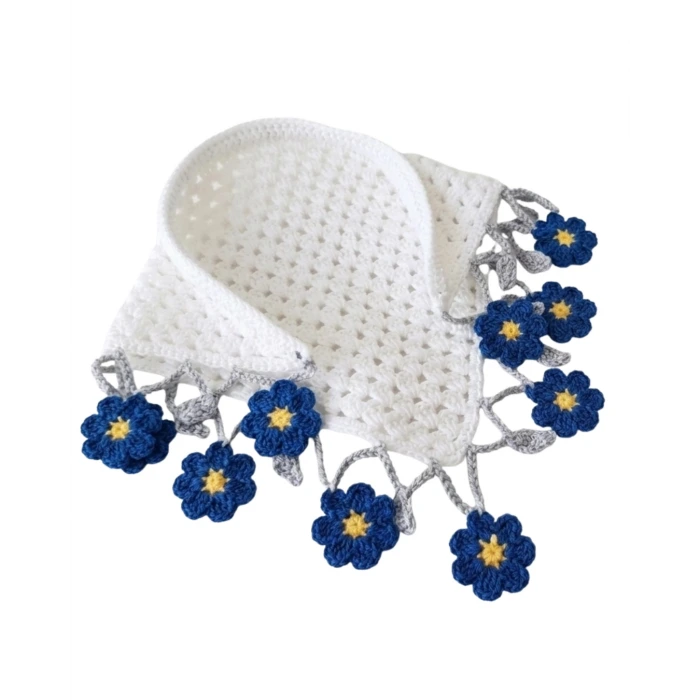 Safir Çiçekleri Bandana