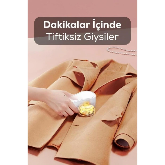 Şarjlı 2 Hızlı 6 Bıçaklı Tüy ve Tiftik Temizleme Makinesi