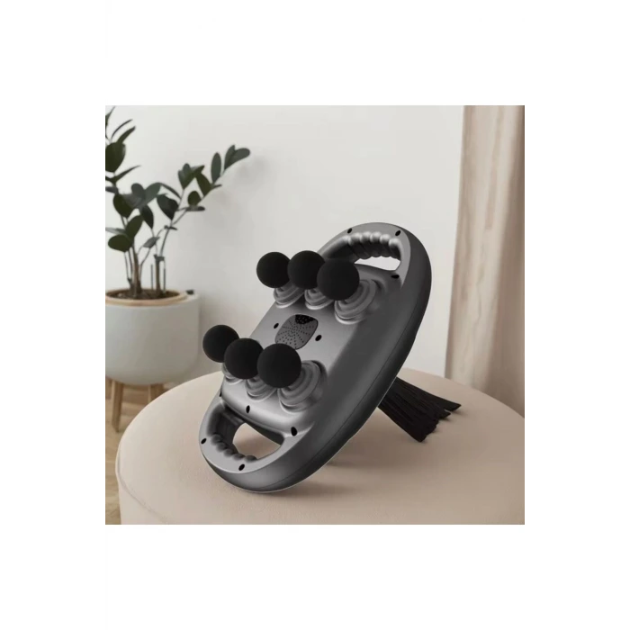 Şarjlı Geliştirilmiş 6 Başlıklı Fonksiyonlu Masaj Aleti 2000 mAh Masaj Tabancası