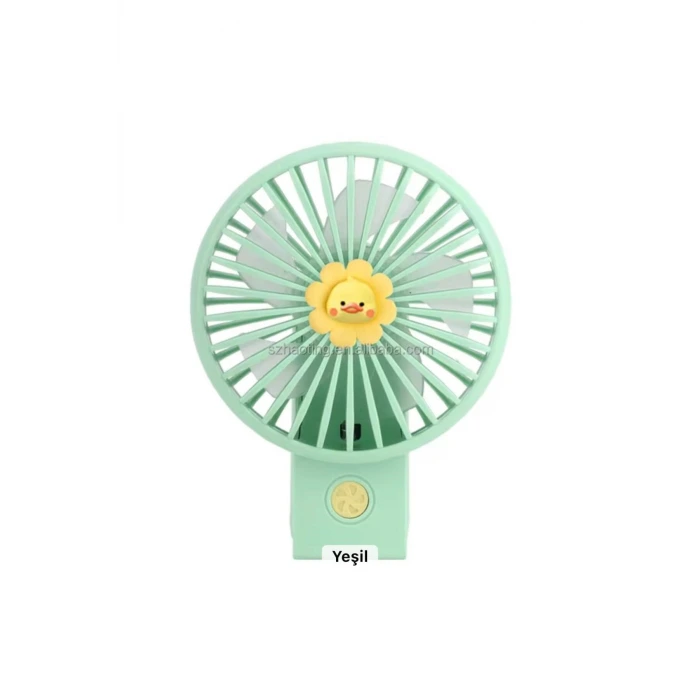 şarjlı katlanabilir el fanı 3 kademe güçlü pervane FAN renkli