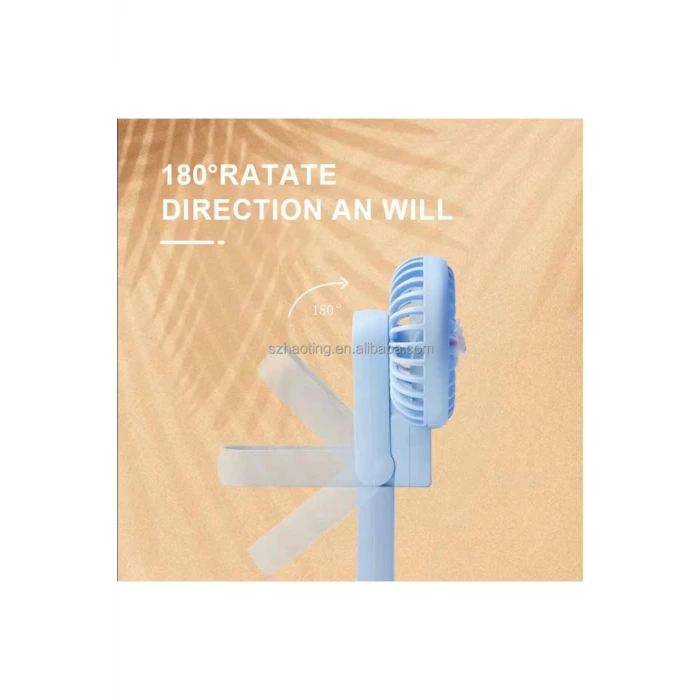 şarjlı katlanabilir el fanı 3 kademe güçlü pervane FAN renkli