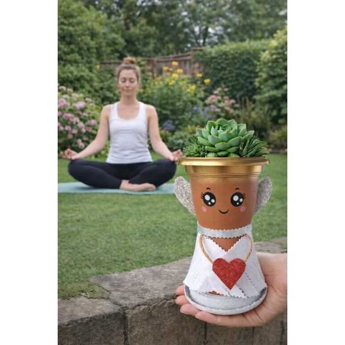 SERA MELEK NF TREND SAKSI 0,6 LT sukulent saksısı