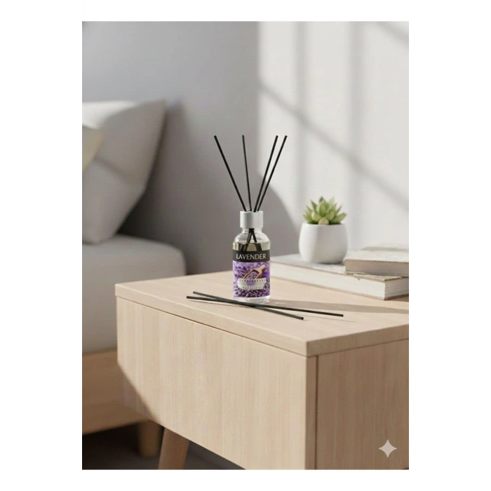 Şık Tasarımlı Uzun Süre Kalıcı Çubuklu (JASMINE) Oda Kokusu – Evinize Ferahlık ve Şıklık Katın”