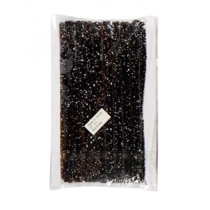 Silikon Yapışkanlı Taş Siyah 1 Metre 2 cm 1 Metre