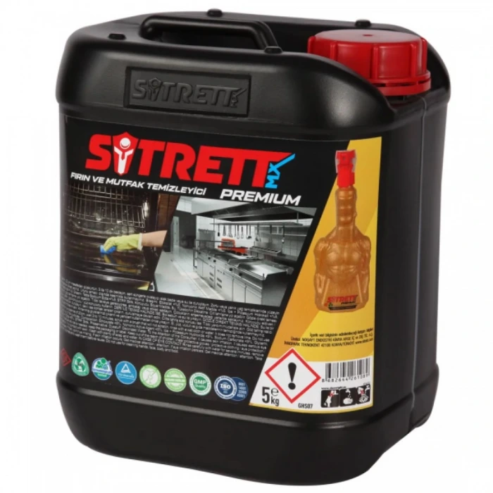 SİTRETT MX Fırın Mutfak Temizleyici 5 Kg.