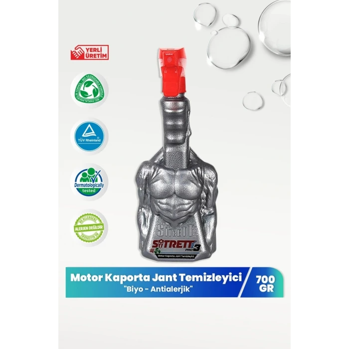 SİTRETT MX Motor & Kaporta & Jant Temizleyici Pro 700 Gr.