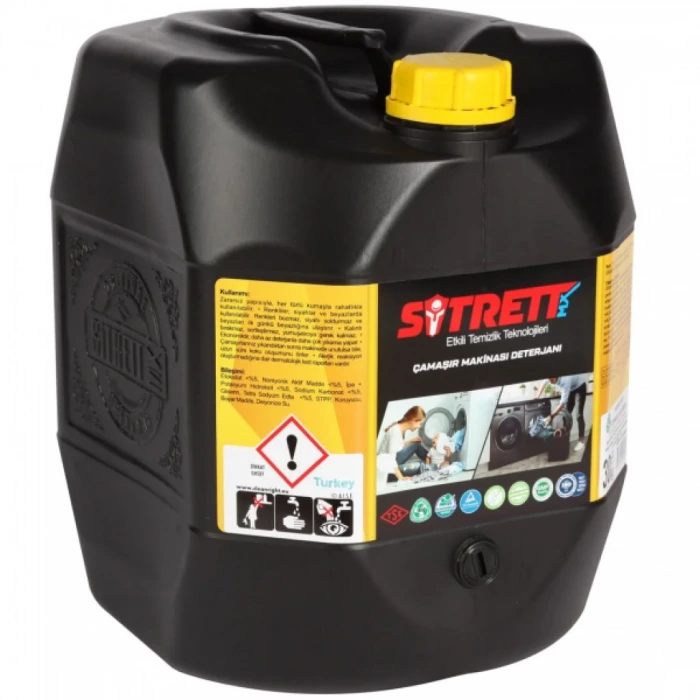 SİTRETT MX Profesyonel Çamaşır Makinesi Deterjanı Endüstriyel 20 Kg