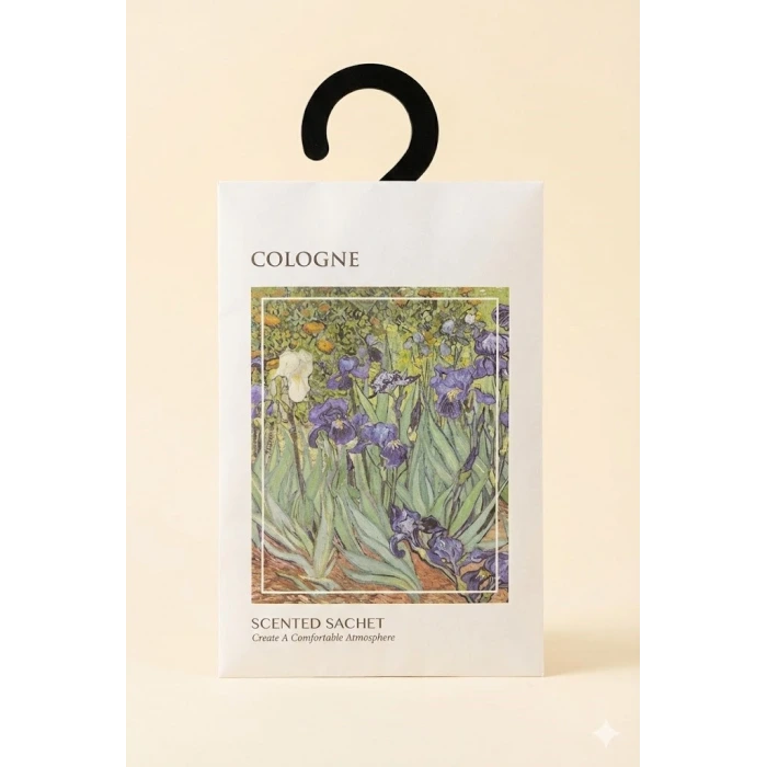 sonx COLOGONE  Dolap ve Çekmece Kokusu –1 ADET Askılı Koku Poşeti,  Uzun Ömürlü Koku
