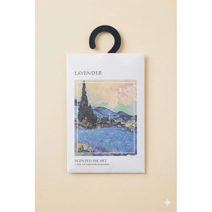sonx LAVANTA  Dolap ve Çekmece Kokusu –1 ADET Askılı Koku Poşeti,  Uzun Ömürlü Koku