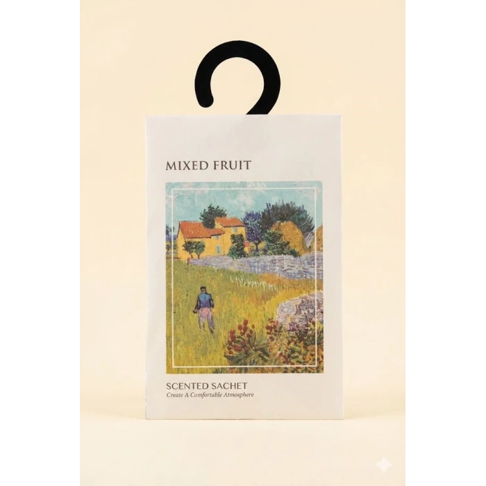 sonx MİXED FURİT   Dolap ve Çekmece Kokusu –1 ADET Askılı Koku Poşeti,  Uzun Ömürlü Koku