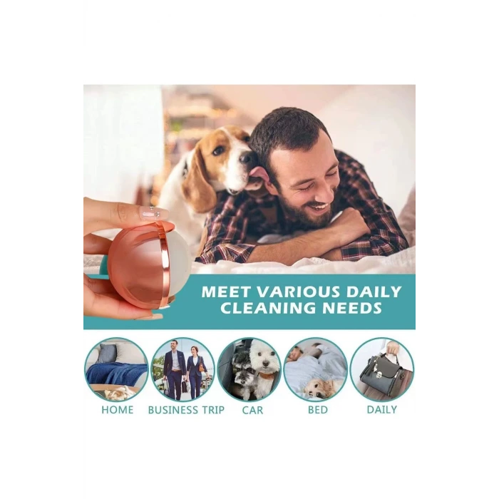 Taşınabilir Yıkanabilir Giysiler Yapışkan Saç Topu