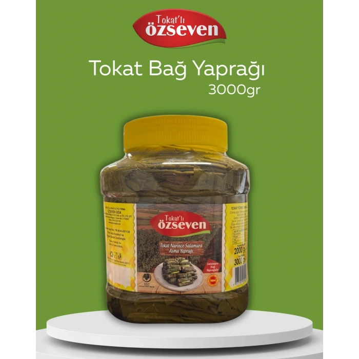 Tokatlı Özseven Bağ Yaprağı 3kg