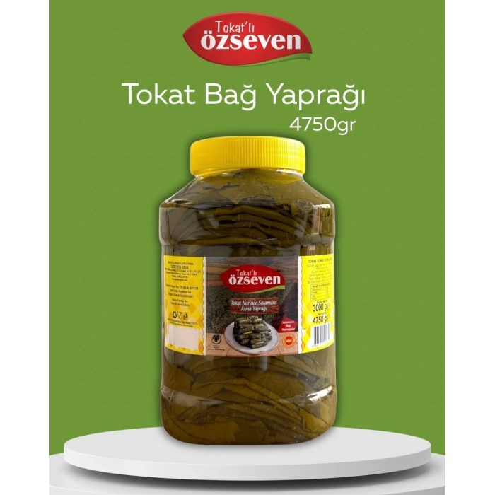 Tokatlı Özseven Bağ Yaprağı 4750gr