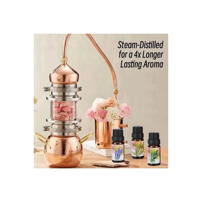 Uçucu Yağ Saf 3 LÜ Set Karışık Başlangıç Paketi Aroma Terapi