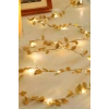 3 Metre Yaldızlı Gold LED Işık – Dekoratif Ortam ve Yılbaşı Aydınlatması