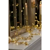 3 Metre Yaldızlı Gold LED Işık – Dekoratif Ortam ve Yılbaşı Aydınlatması