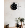 36 Cm Beyaz Dekoratif Duvar Saati
